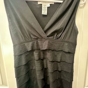 Max Studio Charcoal Sleeveless Top